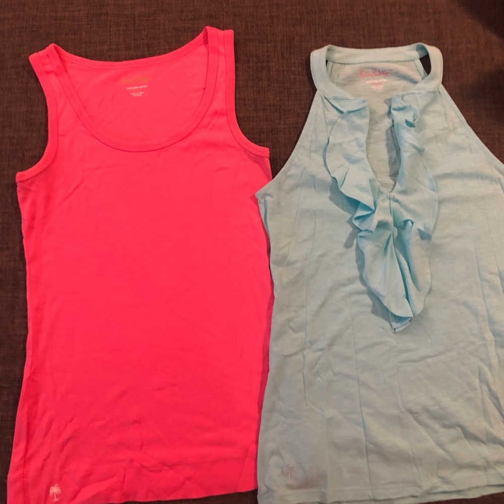 2 Lilly Pulitzer tanks